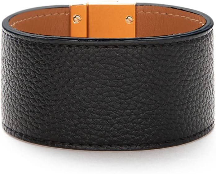 Rantanto Braid Leather Wrap Bracelet Trendy Stackable Crystal Cuff Boho Gold Heart Bracelet Jewelry Gift For Women - Image 5